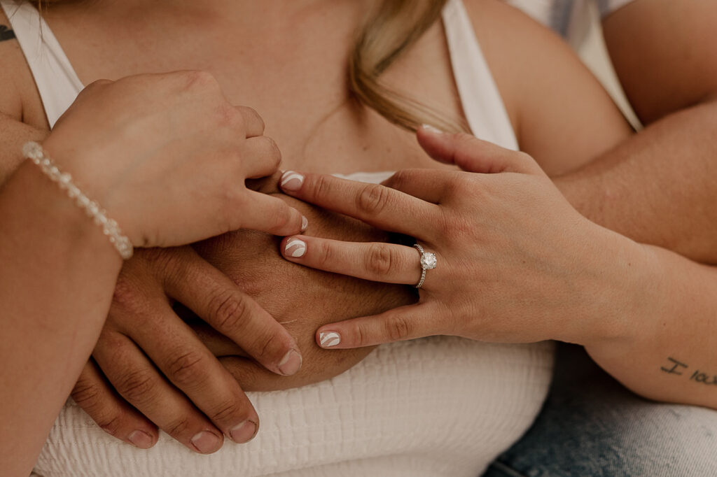 engagement ring photos up close detail photos