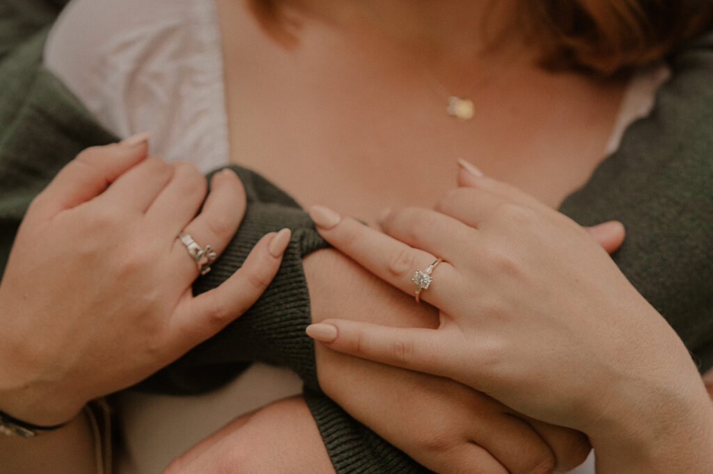 engagement ring photos close up