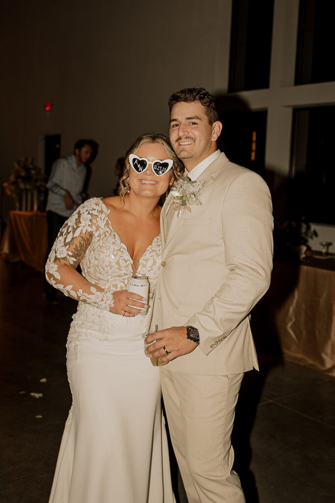 flash photography wedding reception photos 