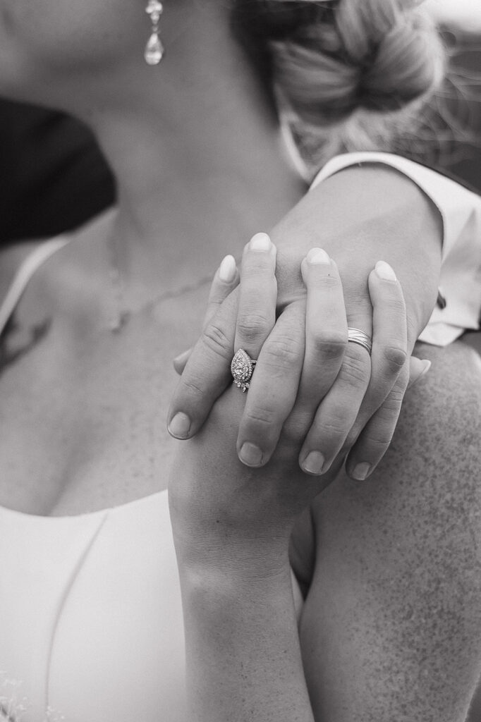 indoor iowa wedding ceremony in the district venue