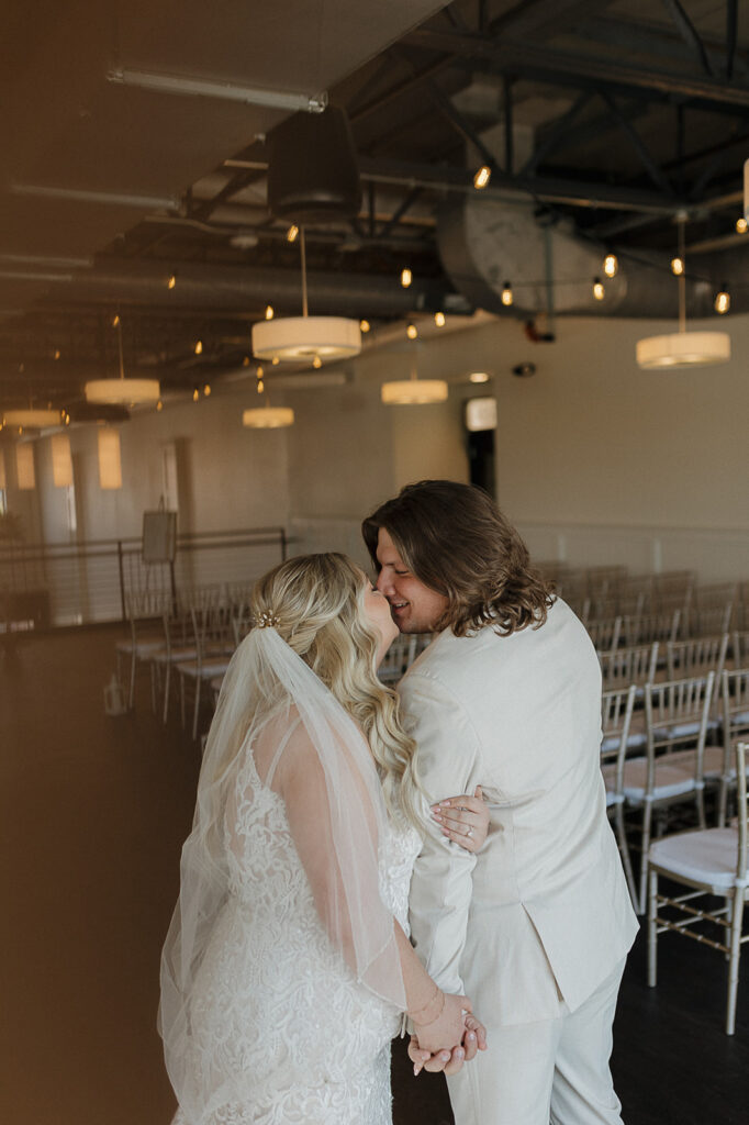 pre ceremony bride and groom portraits