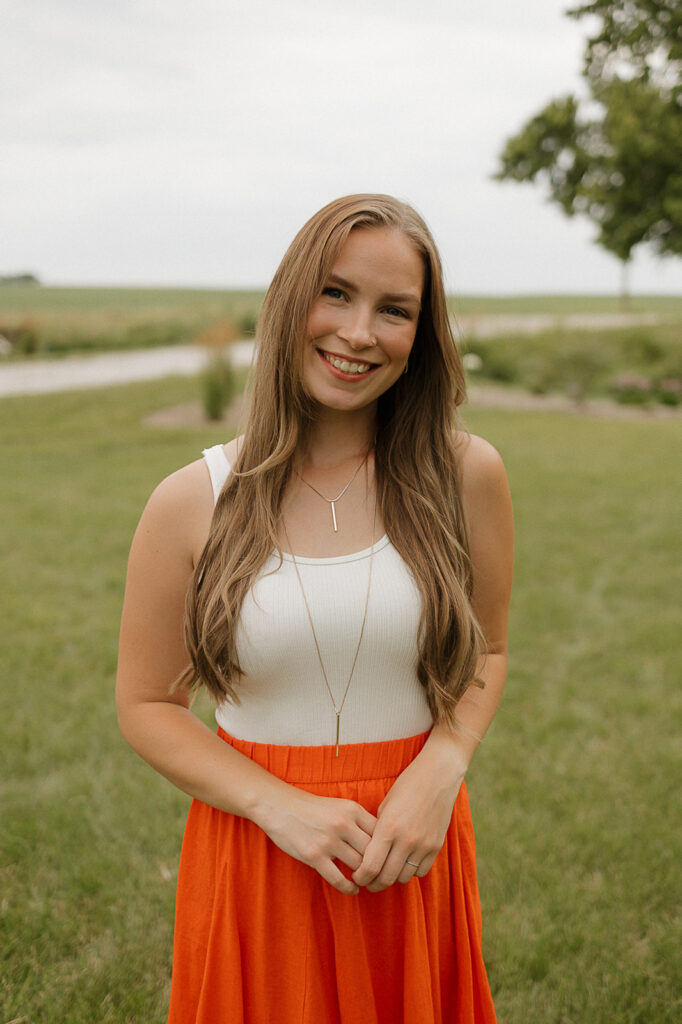 outdoor headshots of photographer