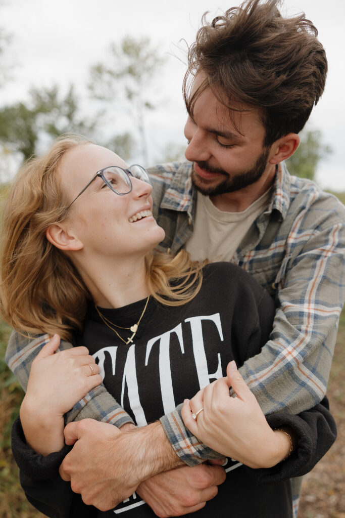 iowa surprise proposal photos candid