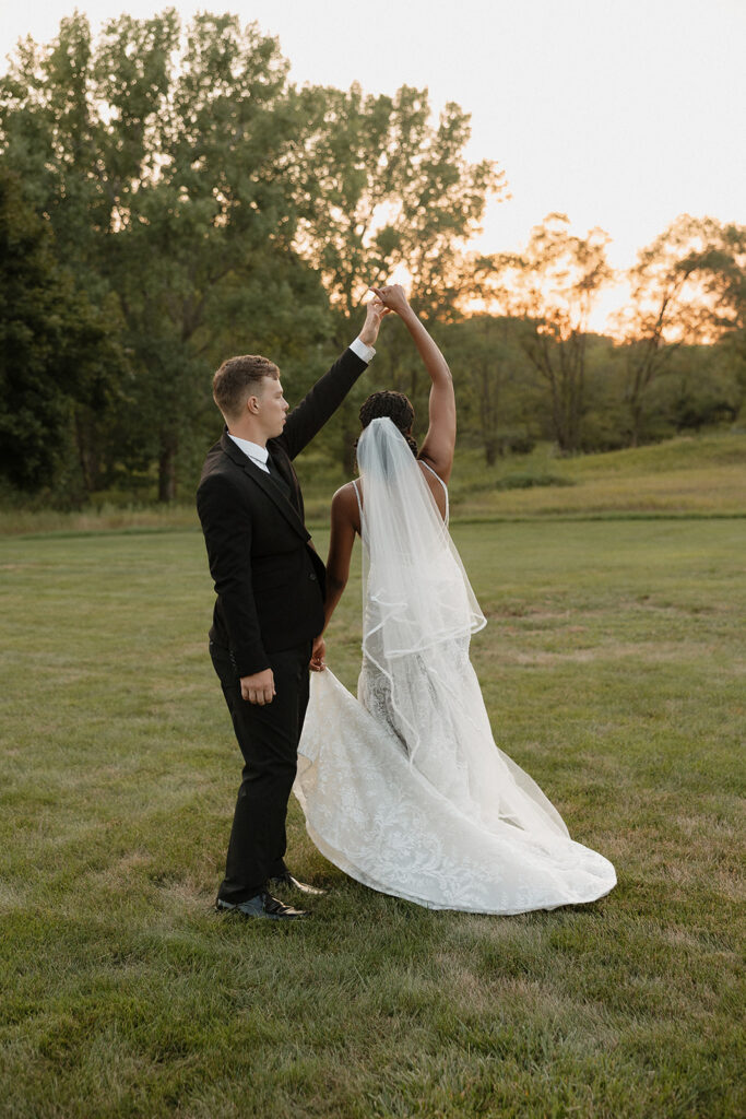 golden hour wedding photos sunset wedding photos