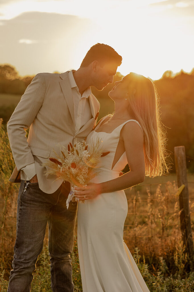 documentary style wedding photography at koru berry farm