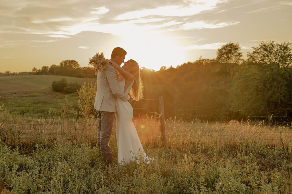 documentary style wedding photography at koru berry farm