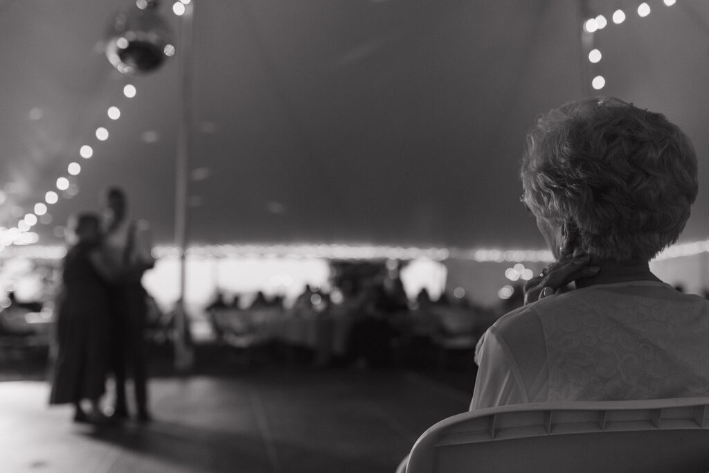 documentary style wedding photography with family moments