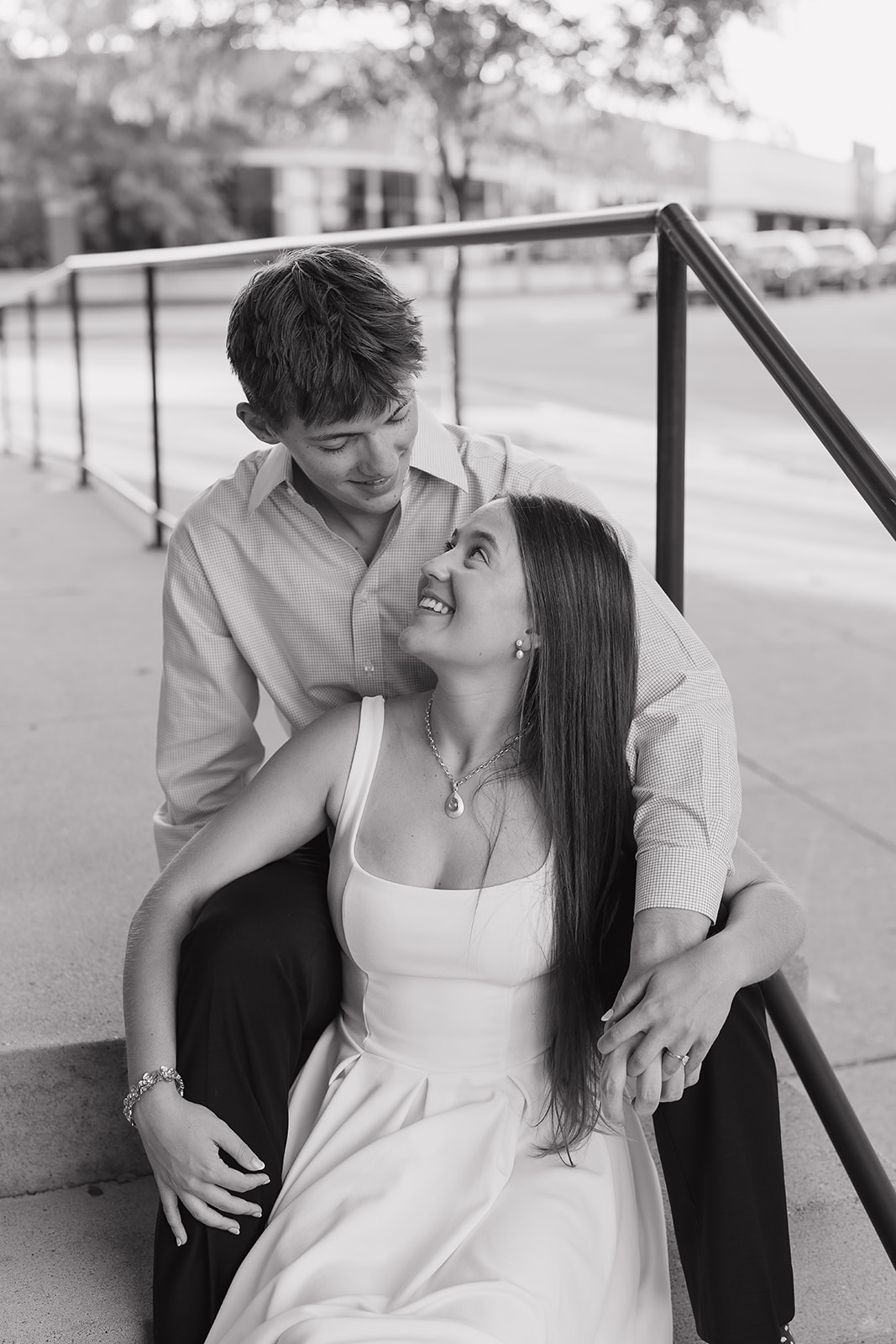 Unique Engagement Photo Locations in Iowa: A City + Nature Session in Ames