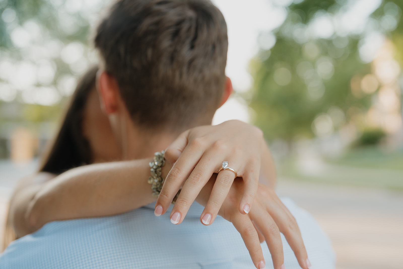 Unique Engagement Photo Locations in Iowa: A City + Nature Session in Ames