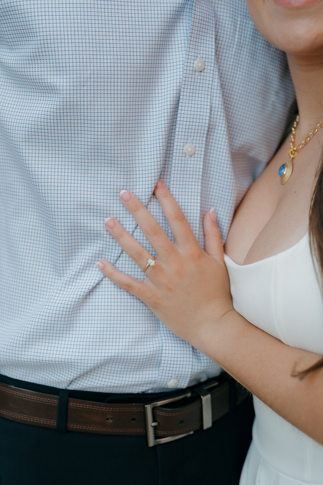 Unique Engagement Photo Locations in Iowa: A City + Nature Session in Ames