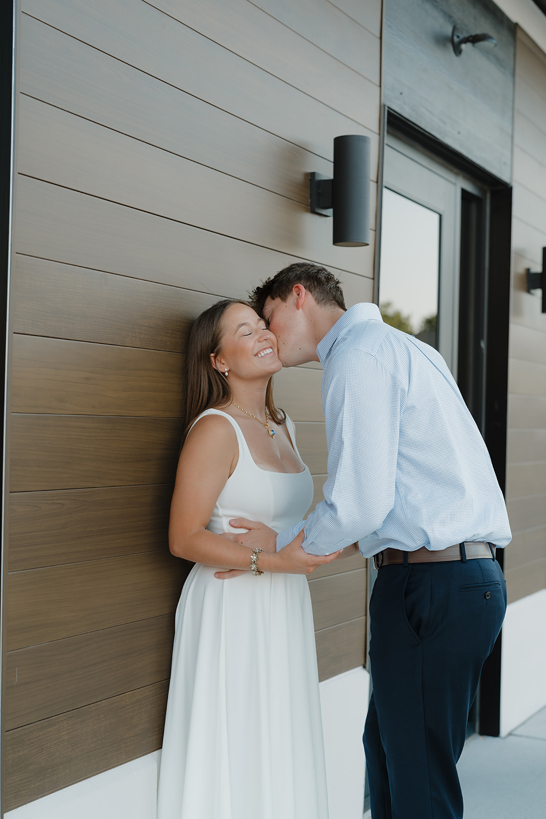 Unique Engagement Photo Locations in Iowa: A City + Nature Session in Ames