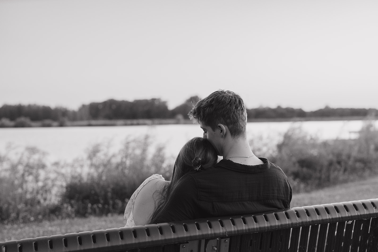 Unique Engagement Photo Locations in Iowa: A City + Nature Session in Ames